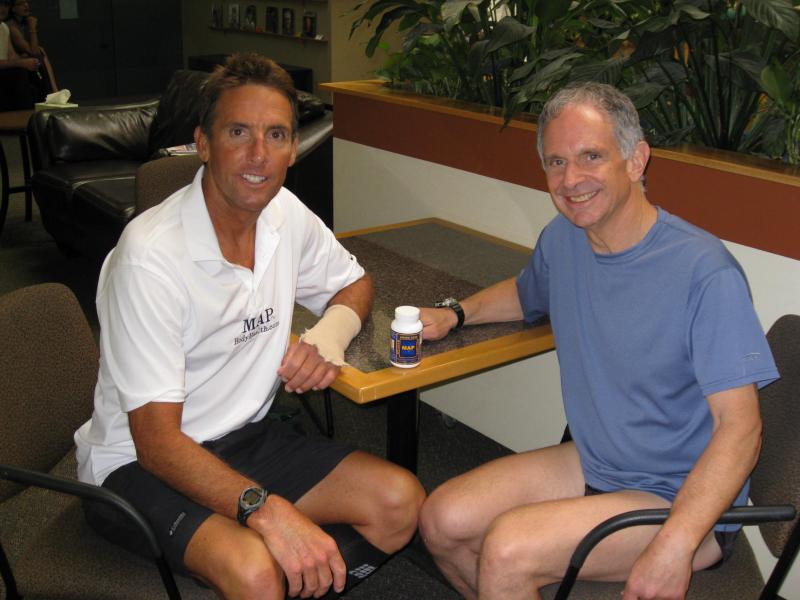 Dr. Vinitsky with Dave Scott 